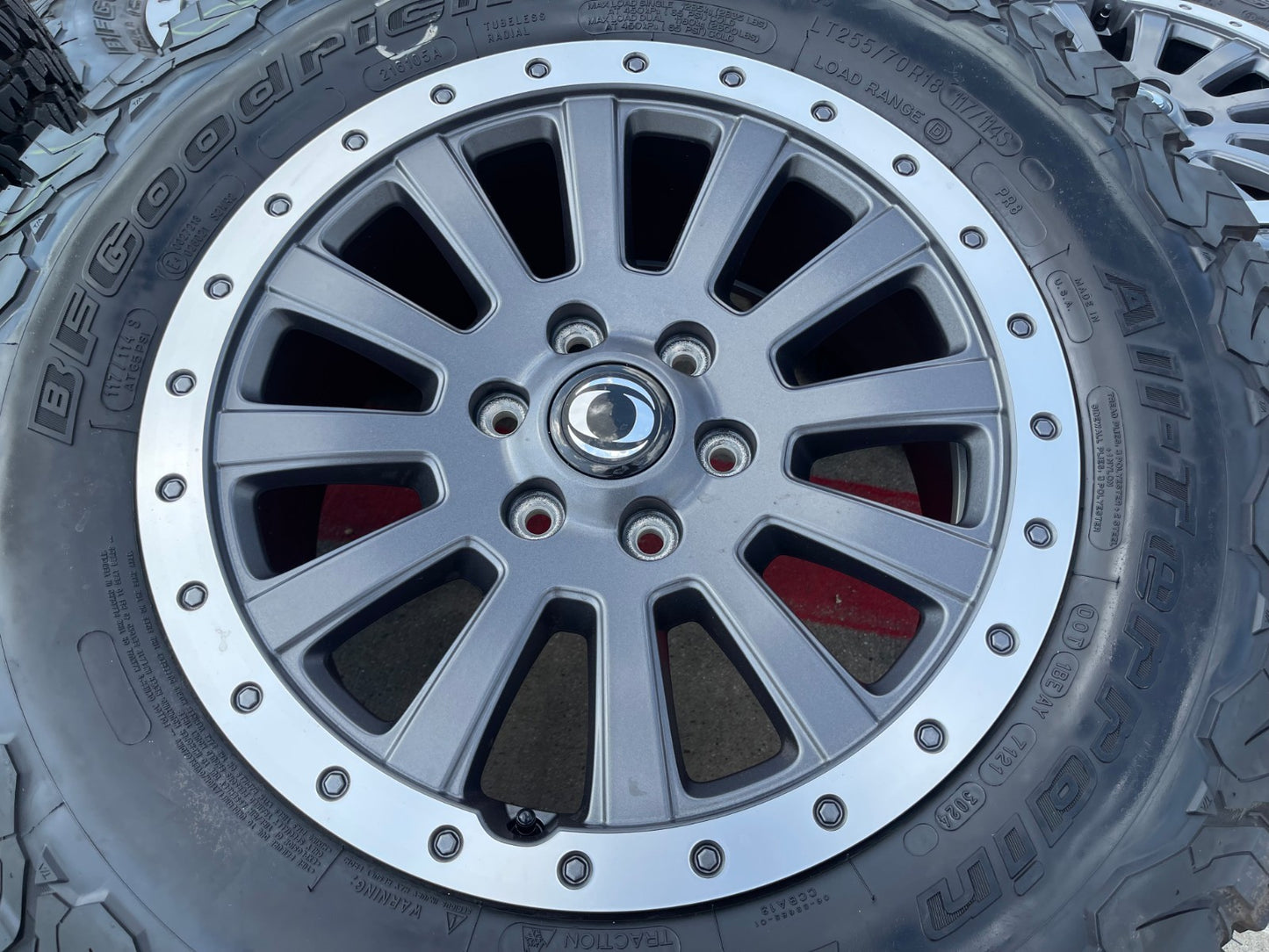 (5) 18" INEOS Grenadier OEM wheels rims Beadlock RIM# 2774-1 FITS 2023-2027 NEW