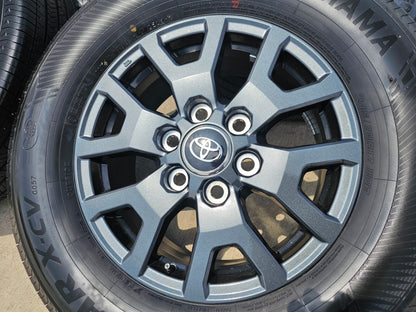17" Toyota 4Runner Tacoma TRD OEM 42611 wheels rims tires 2024 2025 2026 NEW