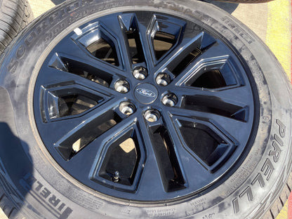 20" Ford F-150 LARIAT OEM 10619 rims wheels Expedition 2026 2027 SET PIRELLI