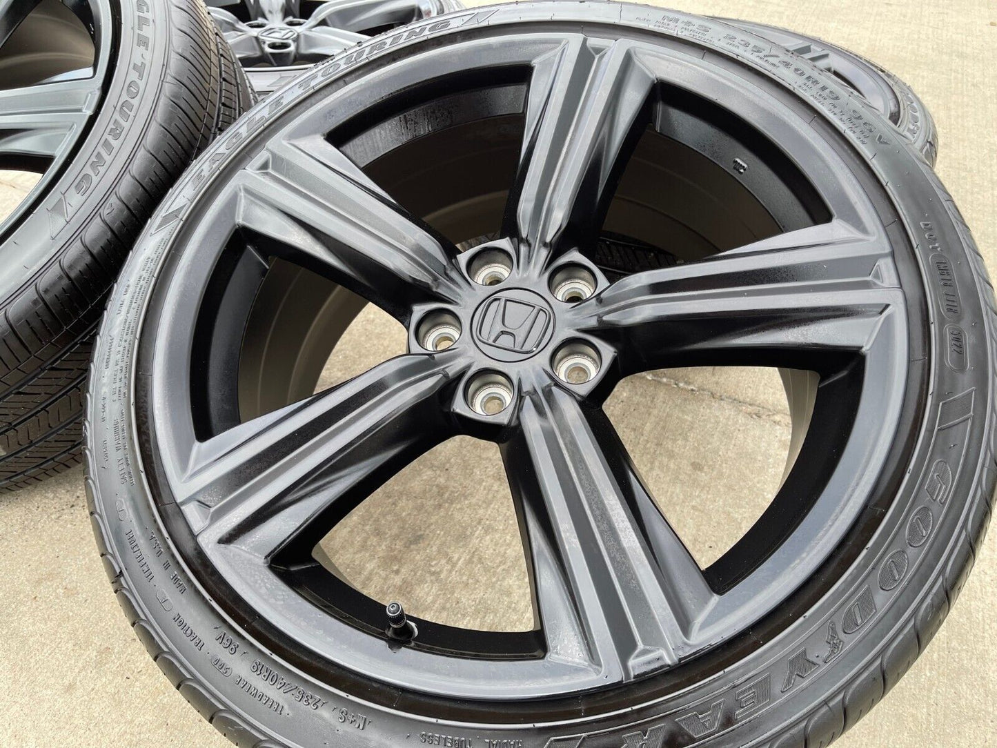 19" Honda Accord OEM Black Sport wheels rims 60307 190340 Civic 2023 2024 2025
