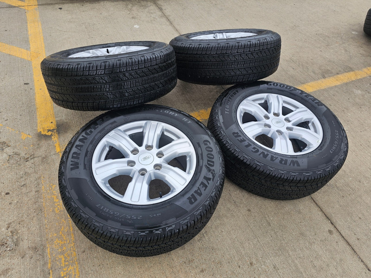 17" Ford Ranger Bronco wheels rims OEM 10228 tires 2022 2023 2024 2025 2026