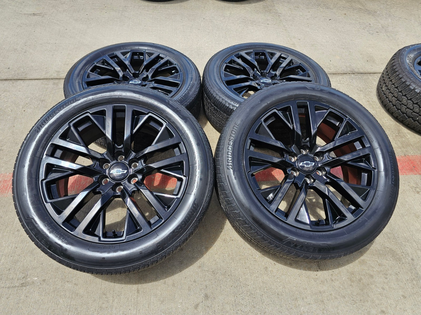 22" GMC Yukon Sierra OEM Chevy Silverado Tahoe 5903 wheels rims BRIDGESTONE