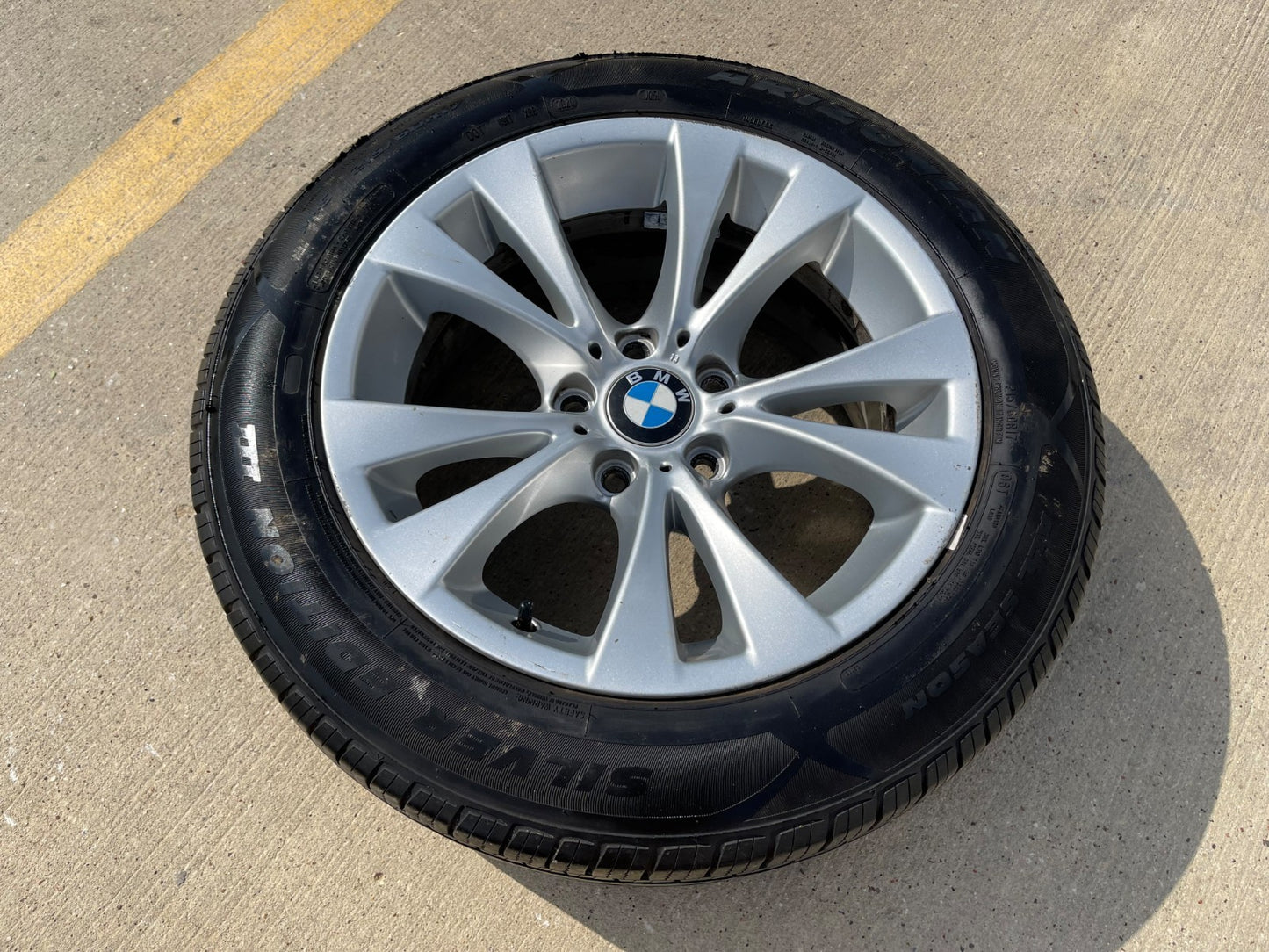 17" BMW 528i 535i 550i OEM 71299 wheel rim 5x120 tire spare Style 277