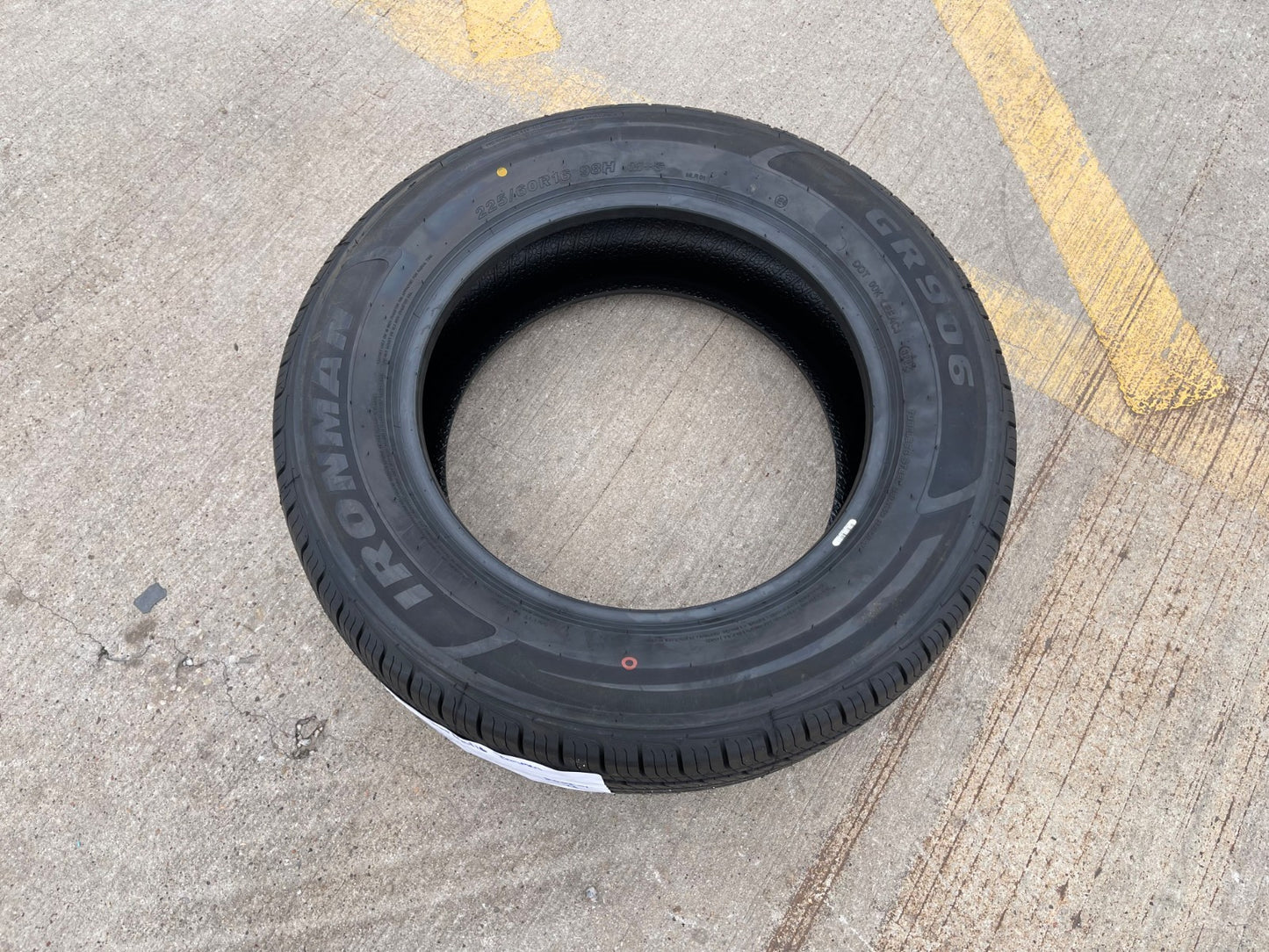 (1) 225/60/16 Ironman GR906 tire 225/60R16 98H NEW