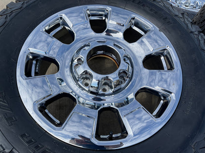 20" Ford F-250 F-350 OEM Lariat 10295 25085 10552 wheels rims NEW BFG KO2 A/T