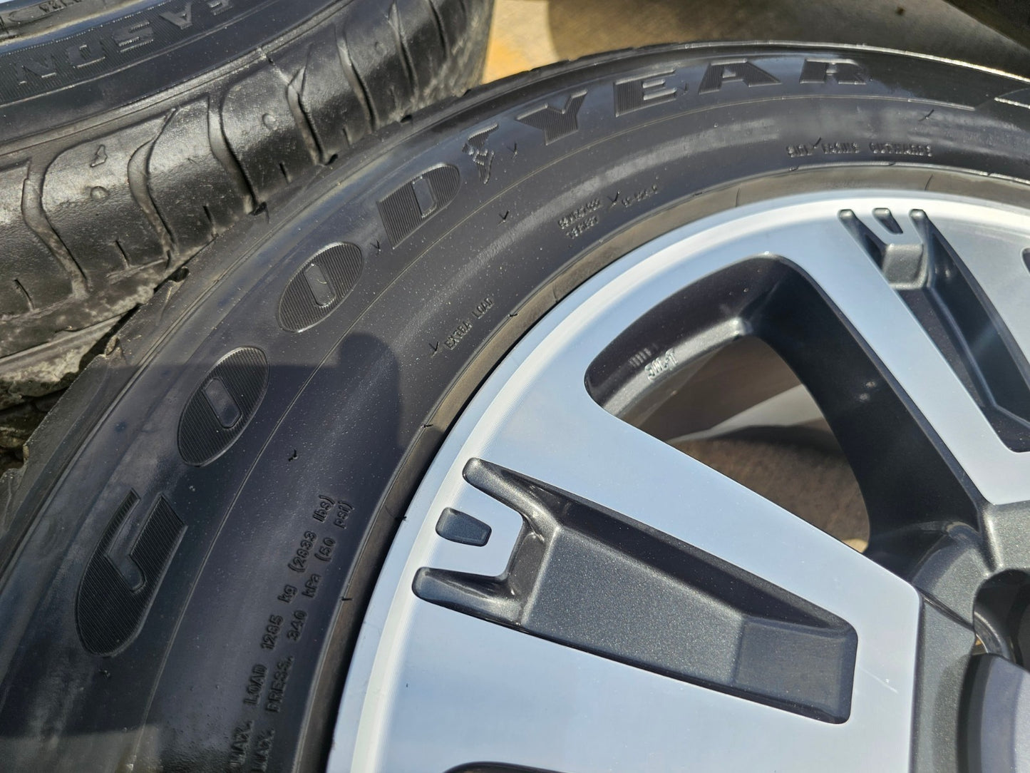20" Toyota Tundra PLATINUM OEM 75159 SET wheels rims 5x150 tires GOODYEAR