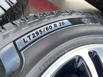20" Ford F-250 F-350 OEM 3951 3845 LARIAT rims wheels tires MICHELIN DEFENDER