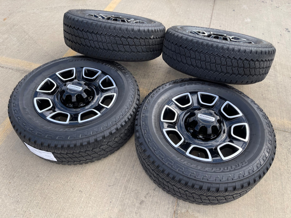 20" Ford F-250 F-350 OEM Lariat Platinum wheels rims 10486 SET BRIDGESTONE