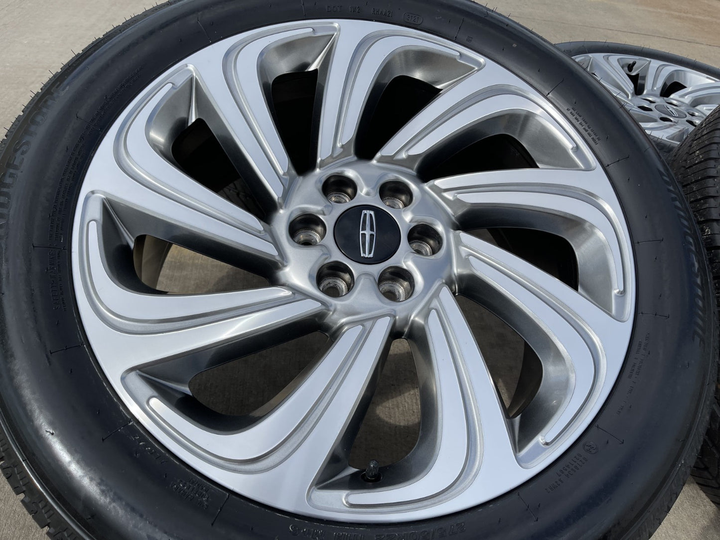 22" Lincoln Navigator BLACK LABEL OEM 10497 rims wheels BRIDGESTONE GREAT DEAL
