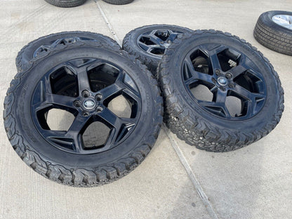 20" Range Land Rover OEM 72310 black wheels rims tires BFG KO2 A/T