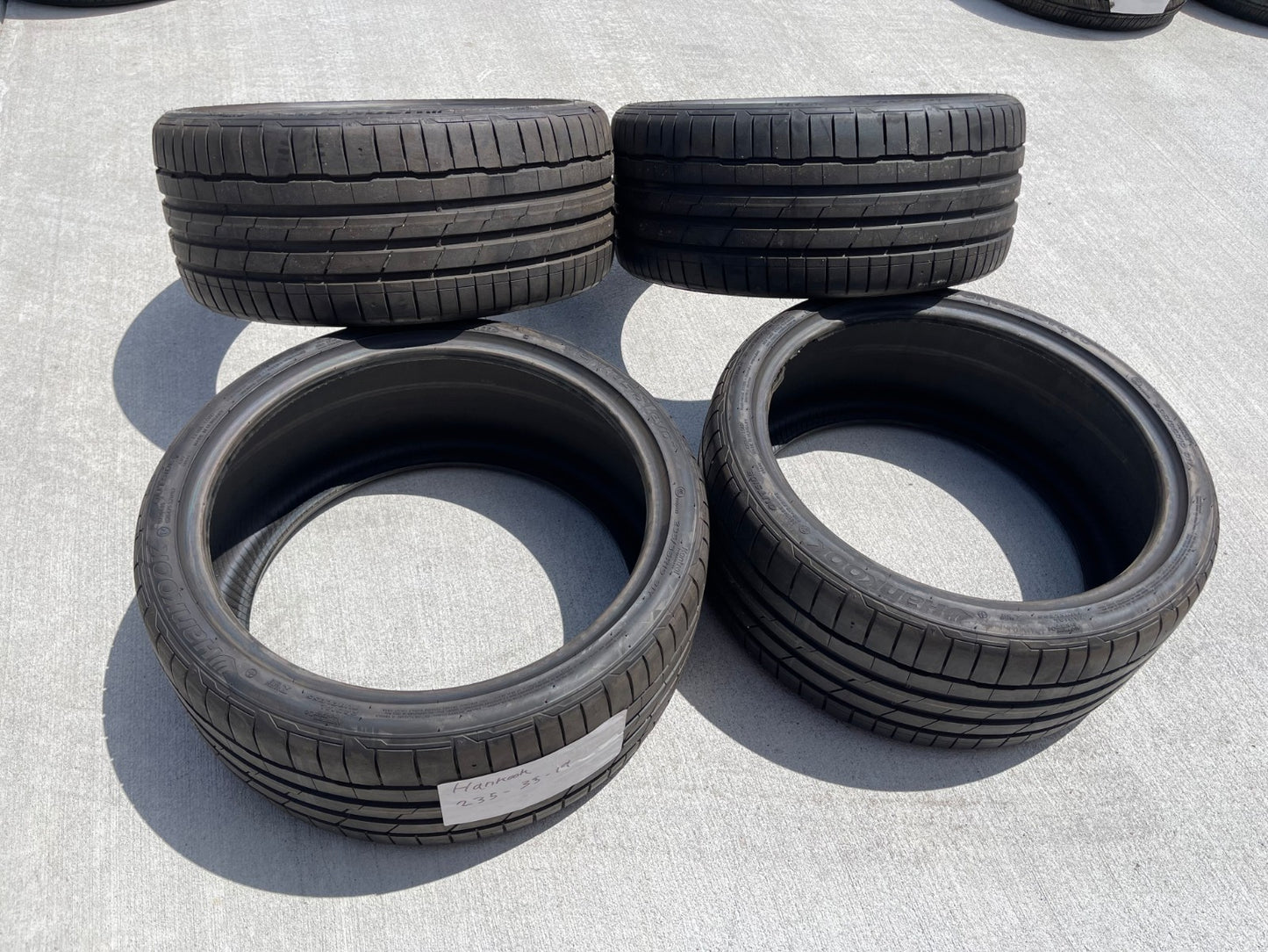 (4) 235/35/19 Hankook Ventus S1 Evo 3 tires 235/35R19 91Y DISCOUNTED
