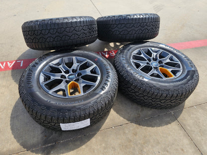 18" Ford Expedition F-150 TREMOR OEM rims wheels 2025 2026 2027 SET GOODYEAR