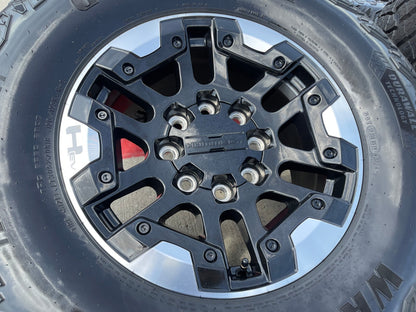 18" Hummer EV HEV 2500 OEM 14049 wheels rims SET 2024 2025 2026 2027 35"