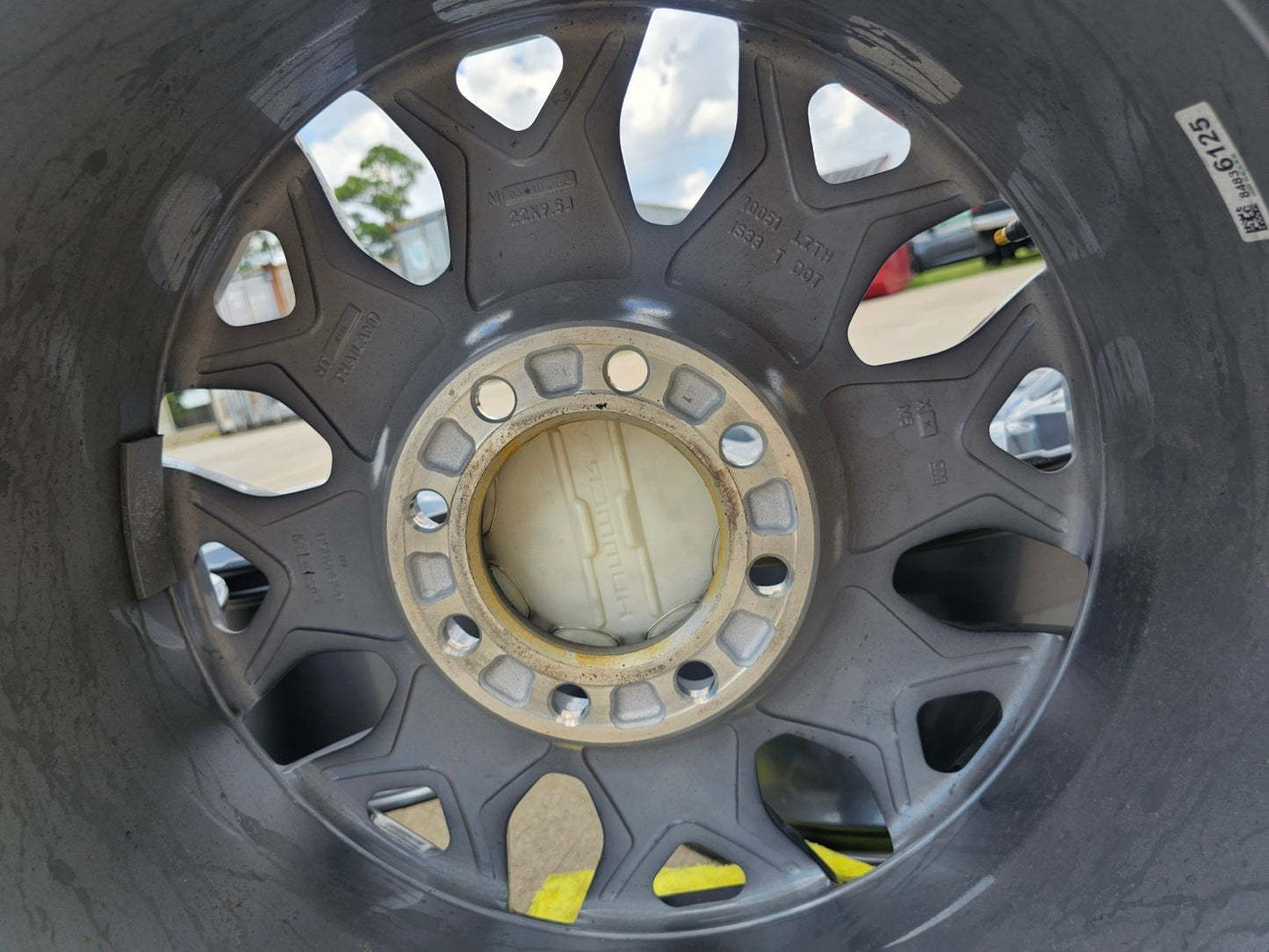 22" Hummer EV HEV 2500 OEM 8x165 14094 wheels rims 2023 2024 2025 2026 2027