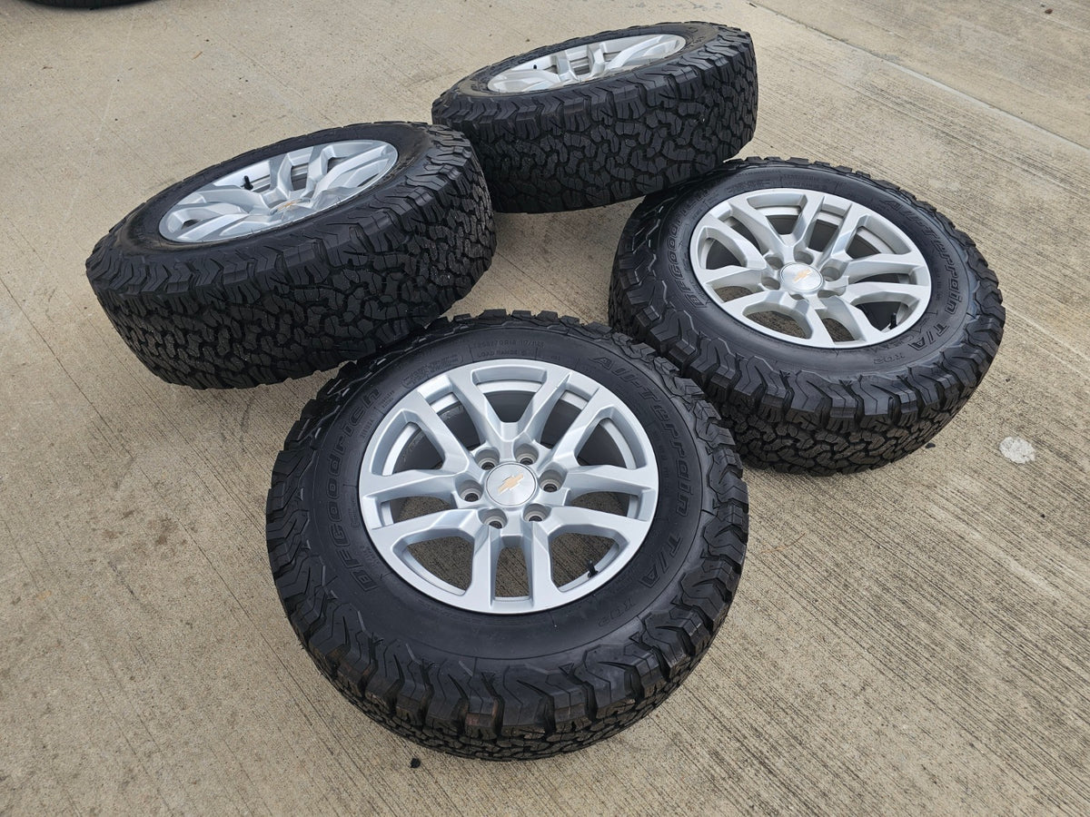 18" Chevy Silverado Suburban Tahoe OEM 5912 wheels rims Yukon Sierra BFG NEW
