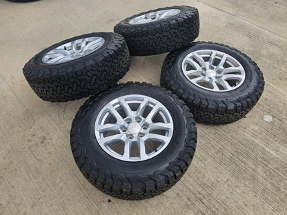 18" Chevy Silverado Suburban Tahoe OEM 5912 wheels rims Yukon Sierra BFG NEW