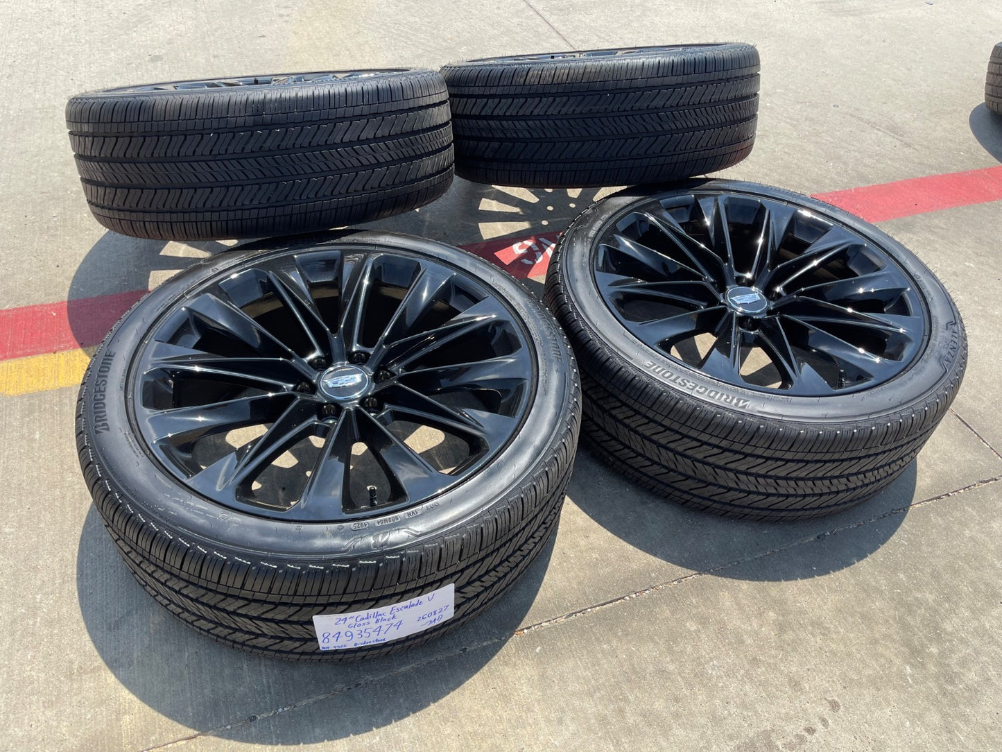 24" Cadillac Escalade V OEM ONYX wheels rims 2023 2024 2025 2026 2027 NEW