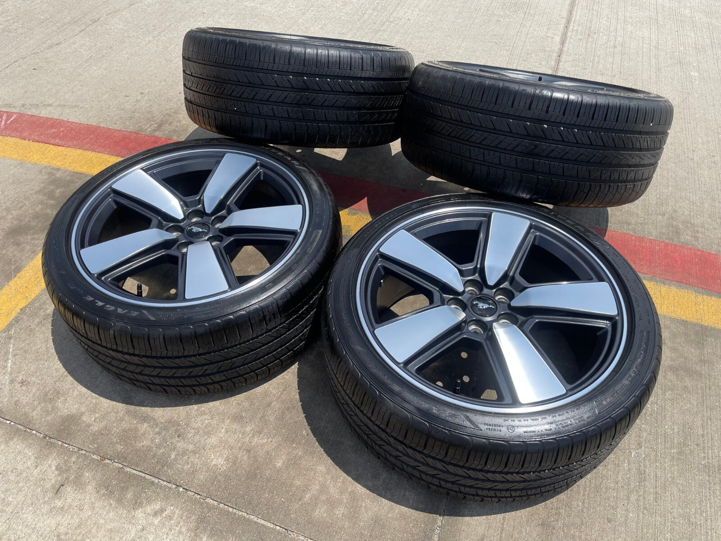 20" Ford Mustang GT OEM wheels rims 60th ANNIVERSARY SET 2024 2025 2026 2027 NEW