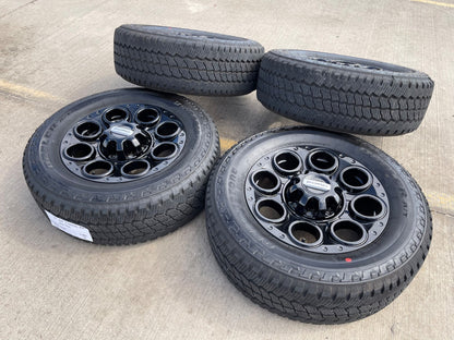 20" Ford F-250 F-350 OEM black Lariat wheels rims 10299 10484 NEW