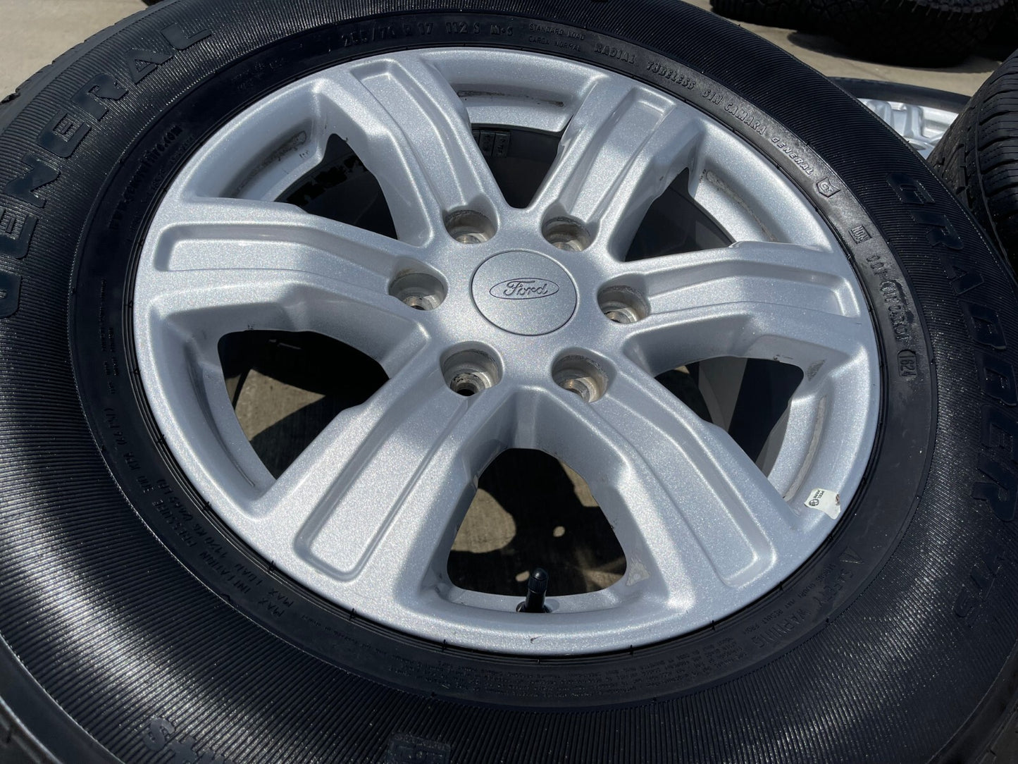 17" Ford Ranger Bronco wheels rims 10228 tires 2021 2022 2023 2024 2025 2026