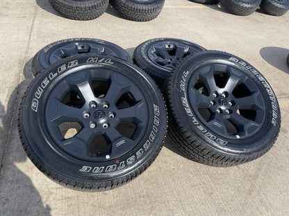 20" Dodge Ram 1500 OEM Laramie Black 2680 wheels rims tires 2024 2025 2026 NEW