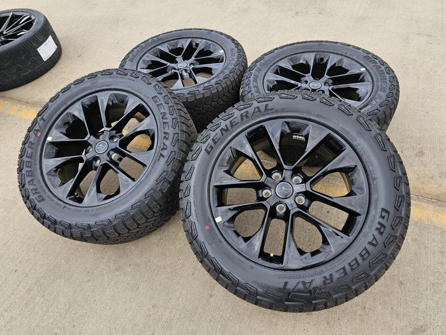 (5) 20" Jeep Wrangler HIGH ALTITUDE 9262 96902 OEM wheels rims SET Gladiator NEW