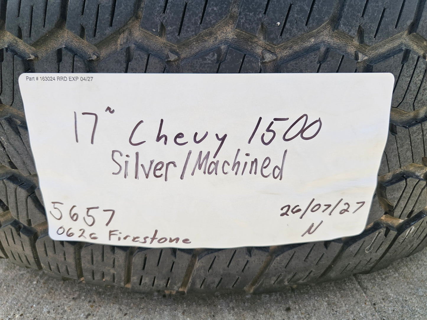 17" Chevy Silverado GMC Sierra OEM wheels rims 5657 Canyon Colorado SET