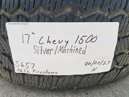 17" Chevy Silverado GMC Sierra OEM wheels rims 5657 Canyon Colorado SET