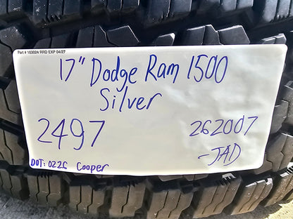 17" Ram 2500 3500 Laramie Power Wagon OEM 2497 wheels rims COOPER