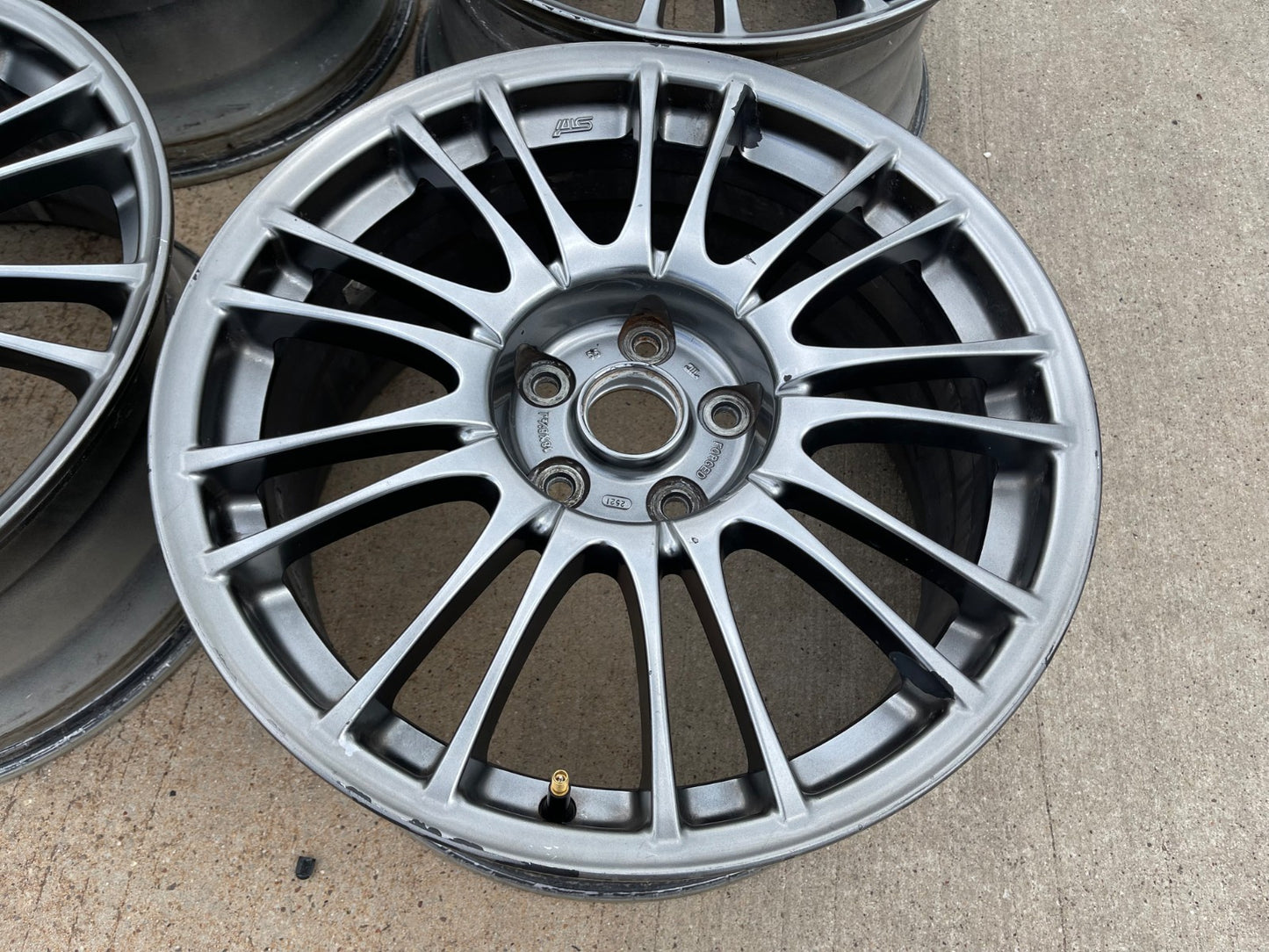 18" Subaru Impreza WRX STI OEM FORGED 68778 wheels rims Legacy Forester Outback