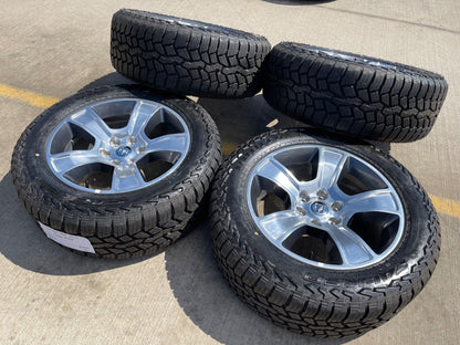 20" Dodge Ram 1500 OEM LIMITED 2676 2723 wheels rims 2025 2026 FALKEN A/T NEW