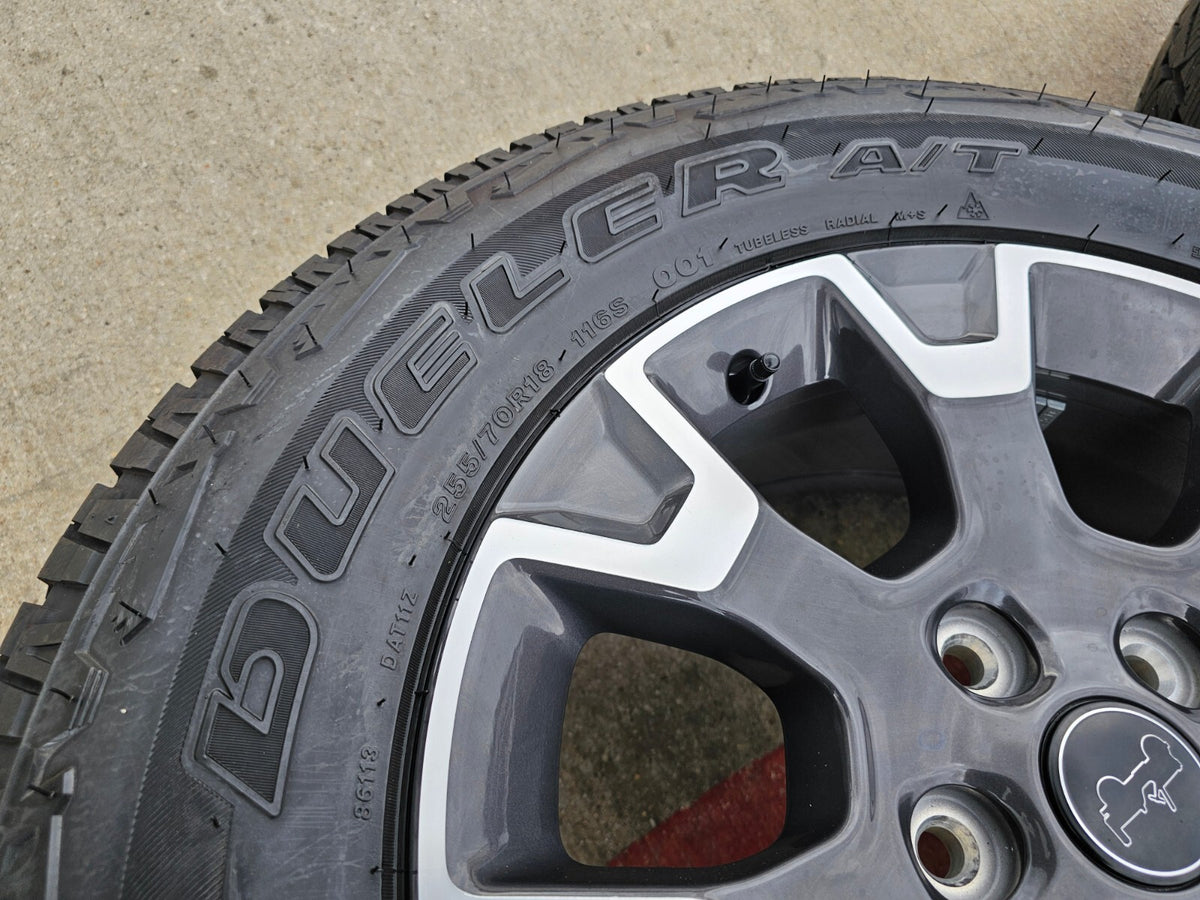 18" Jeep Wrangler Gladiator OEM 9330 wheels rims Grand Cherokee SET NEW