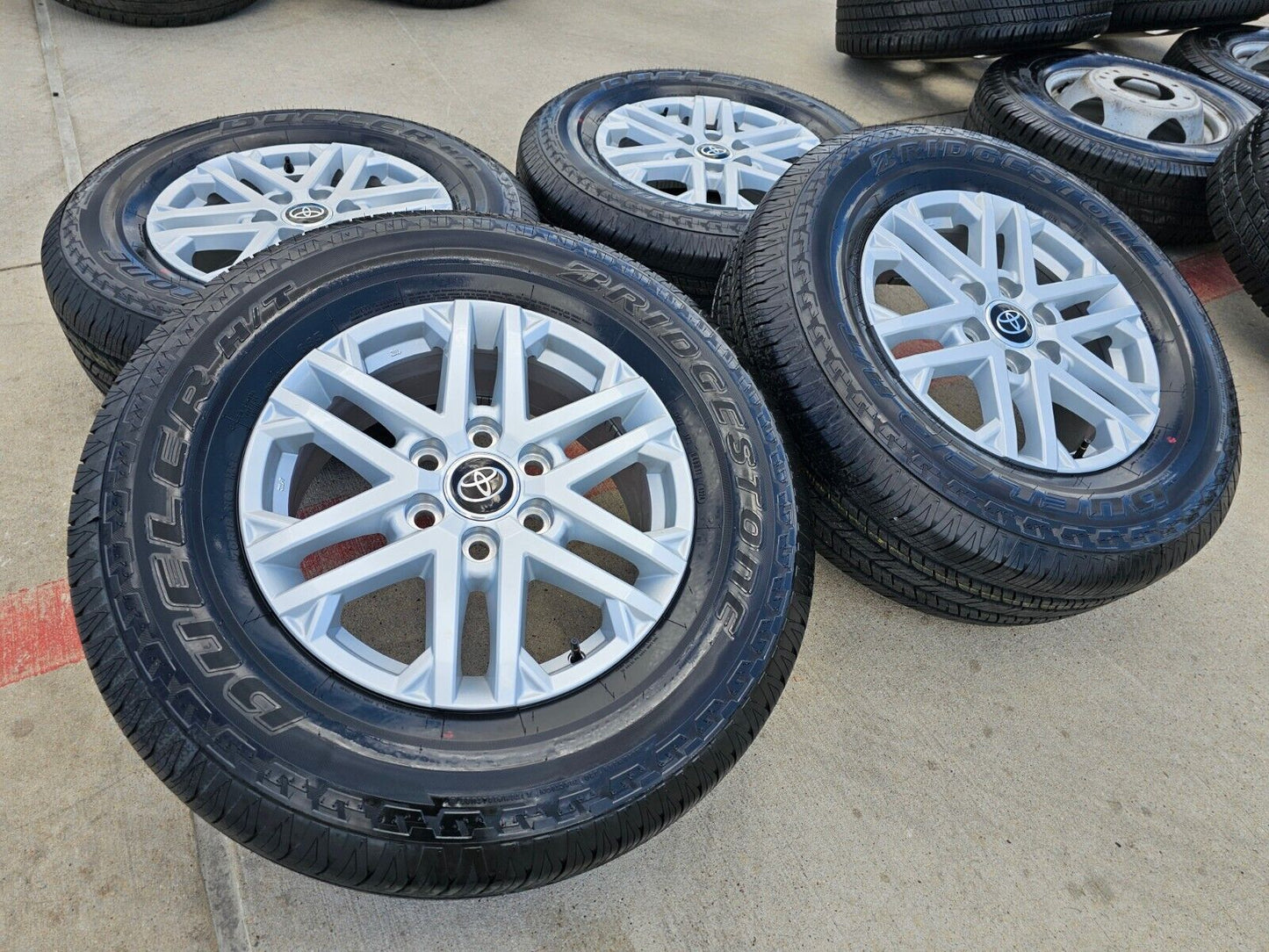 18" Toyota Tundra TRD OEM wheels rims 75281 Sequoia LX600 2023 2024 2025 NEW