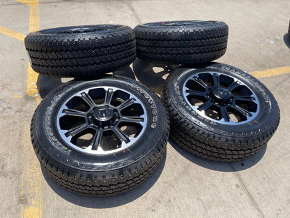 20" Dodge Ram 2500 3500 LARAMIE OEM wheels rims A/T tires 2025 2026 NEW