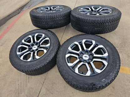 20" Chevy Silverado Tahoe OEM wheels rims GMC Sierra Canyon 95780 2024 2025 NEW