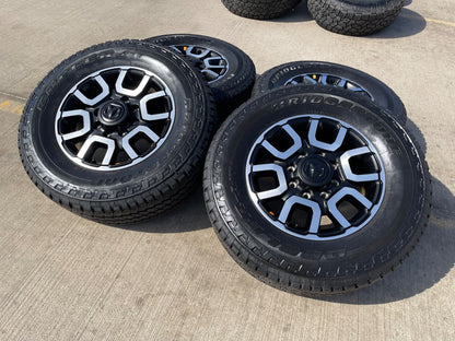 18" Ram 2500 3500 LARAMIE OEM 2694 wheels rims 2024 2025 2026 BRIDGESTONE A/T