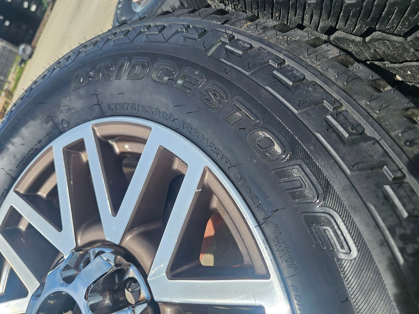 20" Ford F-250 F-350 KING RANCH OEM 10104 rims wheels TAN