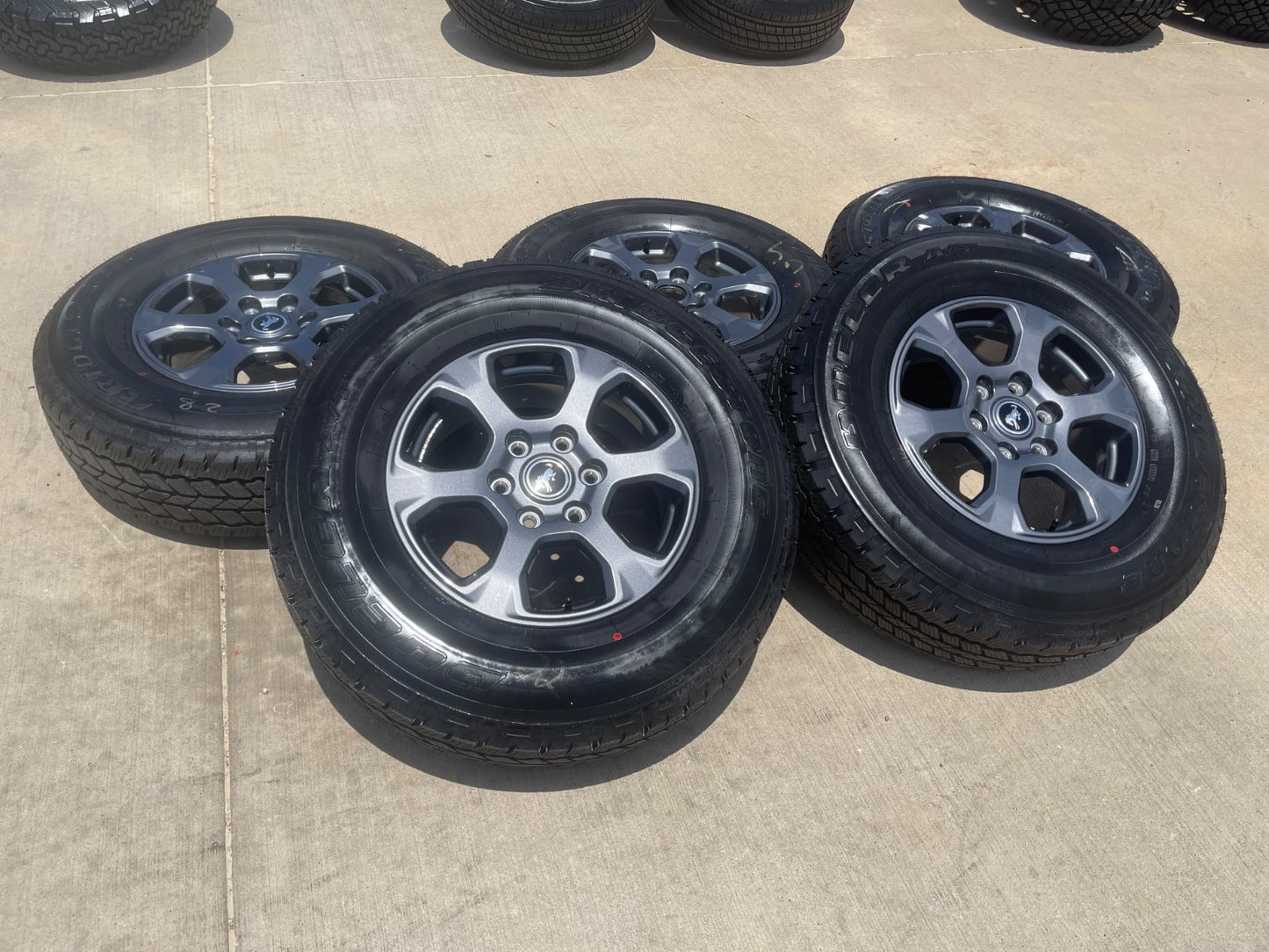 17" Ford Bronco Big Bend wheels rims 10384 OEM Ranger SET 2025 2026 2027 NEW