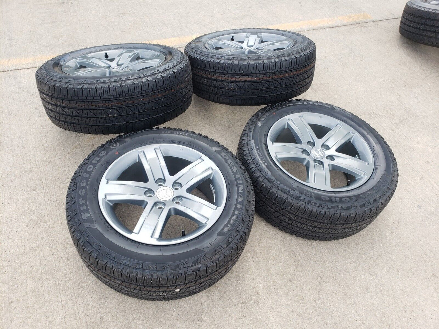 18" Honda Ridgeline Pilot Acura MDX OEM wheels rims 63655 GRAY NEW