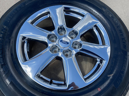 (1) 18" Ford F-150 Lariat OEM rim wheel 10168 tire Expedition MICHELIN NEW
