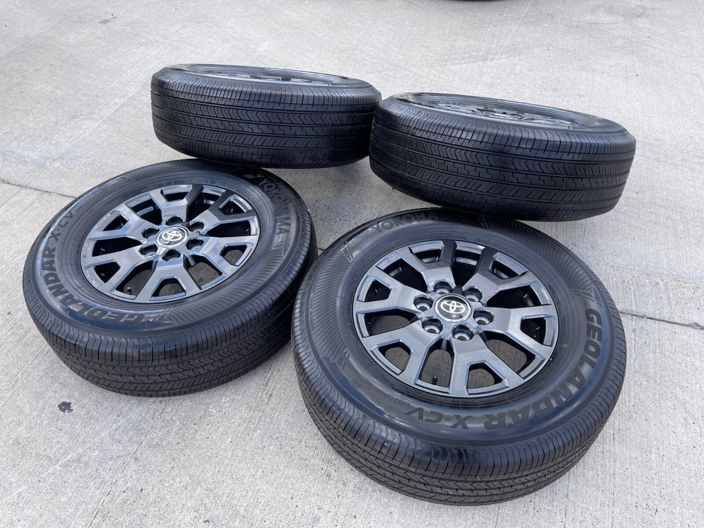 17" Toyota 4Runner Tacoma TRD OEM 42611 wheels rims tires 2024 2025 2026 NEW