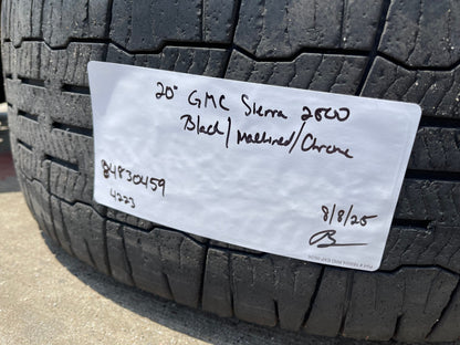 20" GMC Sierra 2500 3500 OEM wheels rims 5958 14138 tires MICHELIN DEFENDER