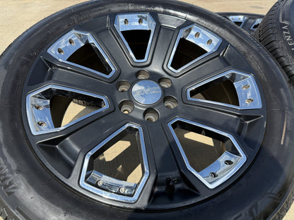 22" GMC Sierra Yukon Tahoe Escalade OEM Replica 5660 wheels rims tires SET