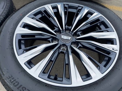 22" Cadillac Escalade V V600 Platinum OEM ORIGINAL wheels rims 2024 2025 NEW