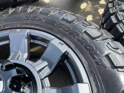 20" Ford F-250 F-350 OEM 10296 10485 Lariat wheels rims SET 2025 2026 TOYO 35"