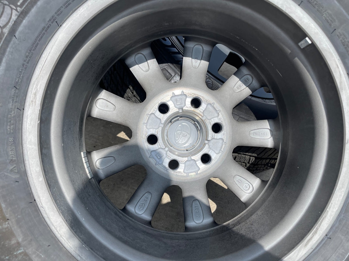 18" Toyota Land Cruiser OEM TRD wheels rims 95952 75304 Tundra Sequoia MICHELIN