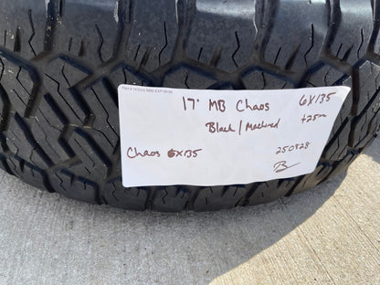 17" 17x8.5 MB Chaos Ford Expedition F-150 6x135 wheels rims tires
