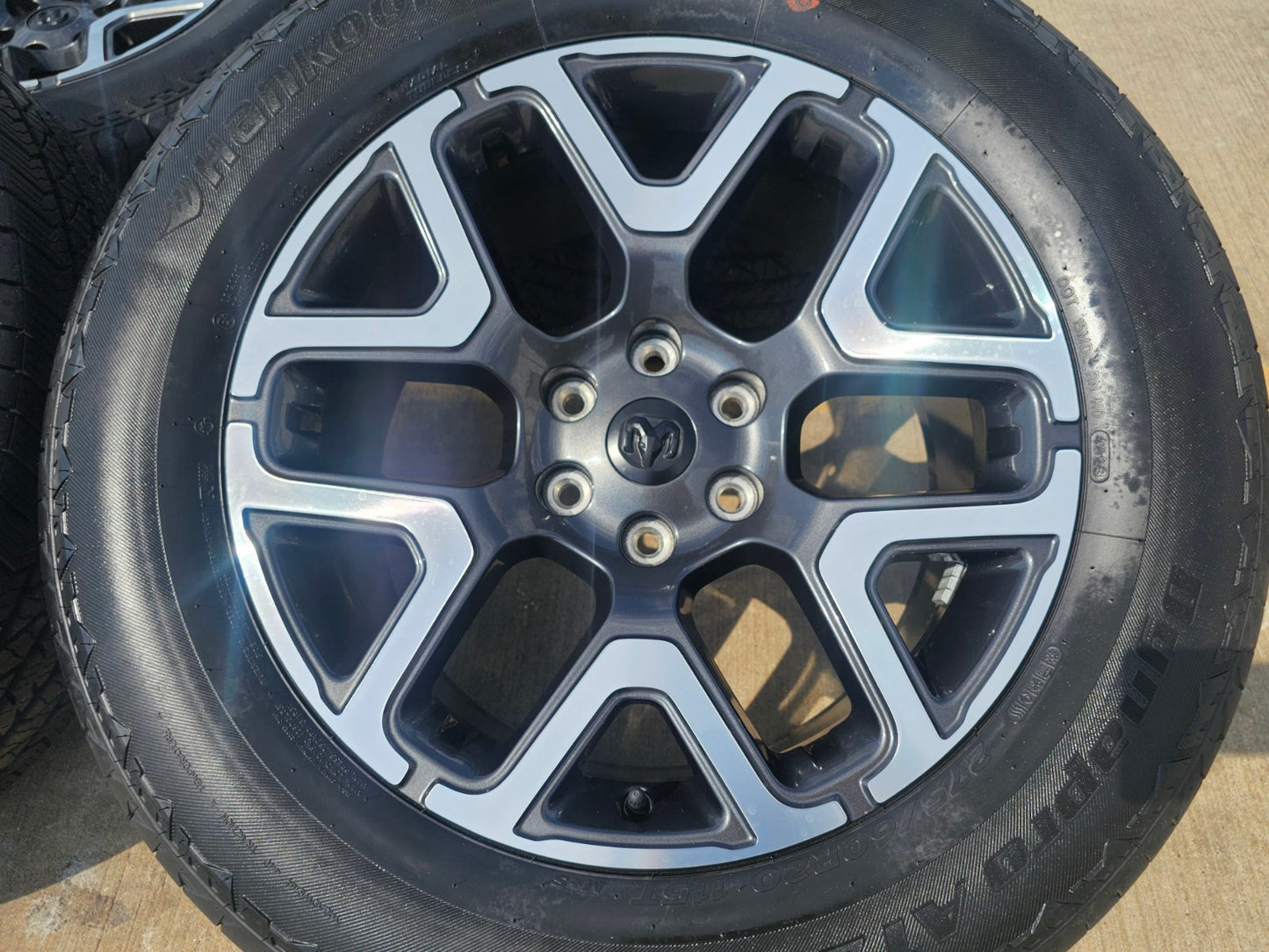 20" Dodge Ram 1500 OEM 94059 Laramie wheels rims 68583860AA 2024 2025 2026 NEW