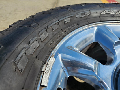 20" Ford F-250 F-350 OEM 3844 LARIAT rims wheels tires NITRO 35"