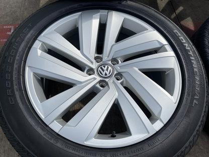 20" VW Atlas OEM wheels rims tires 70076 Audi Q7 Q8 2020 2021 2022 2023 2024